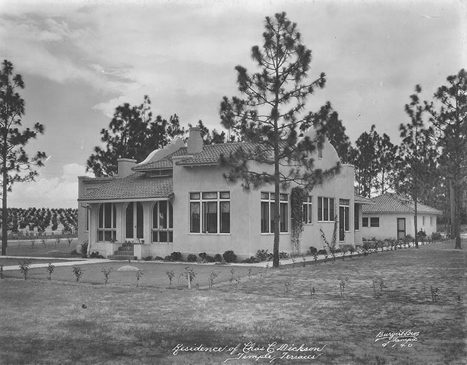 vintage photo of clubhouse