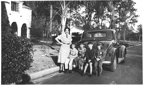 vintage photo of clubhouse