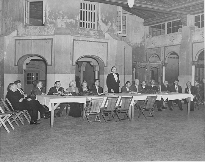 vintage photo of clubhouse