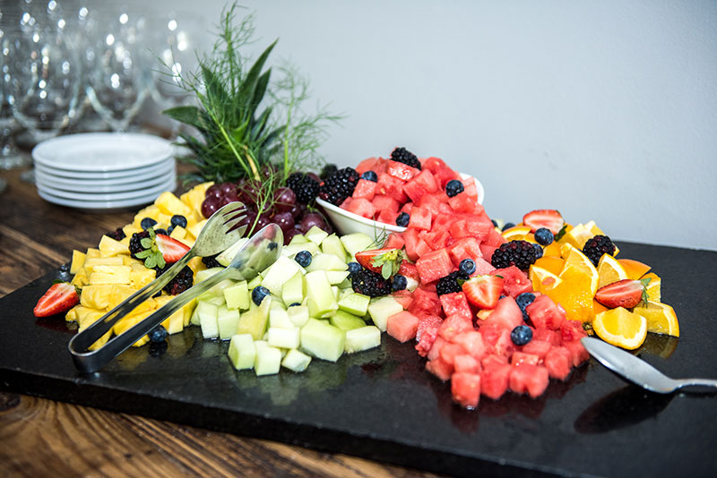 Banquet fruit displays