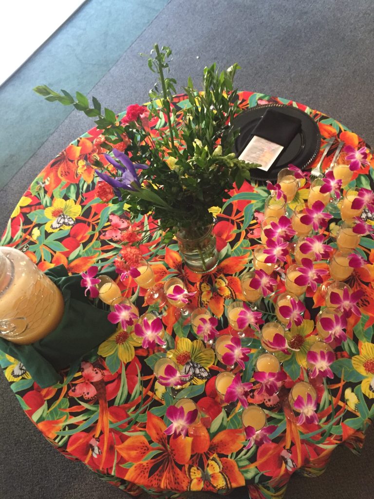 flower table