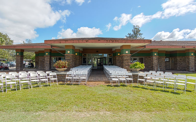 outdoor facade of clubhouse